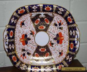Item Antique DAVENPORT imari cake plate and large side plate for Sale