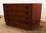 Mid Century Danish Modern Mobler Teak Silver Chest/Dresser for Sale