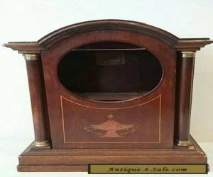 Item Edwardian Wooden Inlaid Clock Case  for Sale