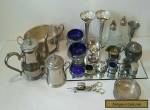 Job Lot Antique/Vintage Silver Plate. Please LOOK for Sale