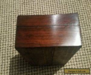 Item Beautiful antique wooden box with inlay for Sale