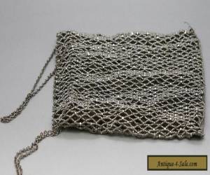 Item Stunning Art Deco Ladies Draw String Evening Bag Made Of Marcasite Circa 1930s for Sale