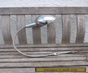 Item Vintage chrome gooseneck lamp for Sale