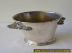 RARE! SMALL STUNNING ANTIQUE CRUSADER SILVERPLATE ICE BUCKET!  for Sale