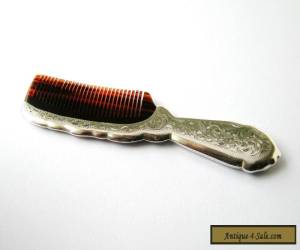 Item ANTIQUE SOLID SILVER COMB 900 - Art Deco for Sale