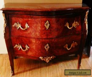 Item Beautiful French Louis Style Bombay Chest of Drawers Console Cabinet, Inlaid for Sale