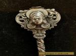 Beautiful Solid Silver Collectable Spoon with face unusual rare. for Sale