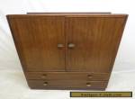 Antique Art Deco Mahogany Highboy Chest of Drawers Linen Press Dresser Tall Boy for Sale