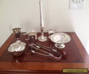 Item Job Lot of Antique Sterling Silver - Not Scrap for Sale