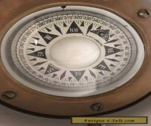 Item Original Binnacle Compass w/ Oil Lamp C. Plath Hamburg Germany for Sale