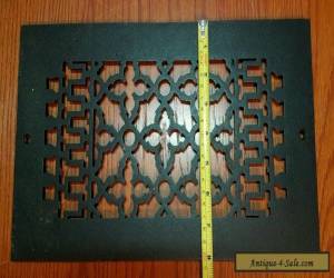 Item REGGIO HEAVY CAST IRON HEAT REGISTER GRATE  #814 UC for Sale