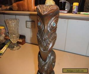 Item WOODEN  NEW  ZEALAND  STATUE for Sale