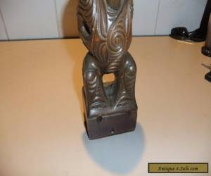 Item WOODEN  NEW  ZEALAND  STATUE for Sale