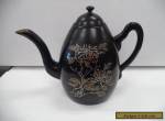 Antique Foochow China Black Lacquer Teapot for Sale