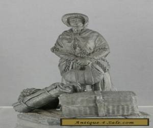 Item Very Fine 1978  People Of Colonial Australia Solid Pewter Figurine Hallmarked for Sale