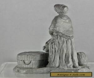 Item Very Fine 1978  People Of Colonial Australia Solid Pewter Figurine Hallmarked for Sale