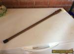 Antique Wood Walking stick with Eagles Head top for Sale