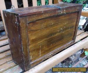 Item Vintage Wooden First Aid Box 1937 Pre-War for Sale