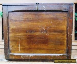 Item Vintage Wooden First Aid Box 1937 Pre-War for Sale
