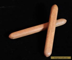 Item Aboriginal Hardwood Singing Sticks  for Sale