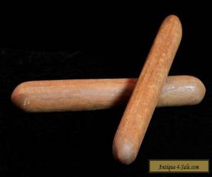 Item Aboriginal Hardwood Singing Sticks  for Sale