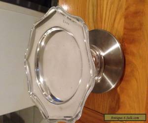 Item Sterling Silver Cake Stand for Sale