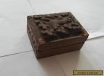 A Small Wooden Box for Sale
