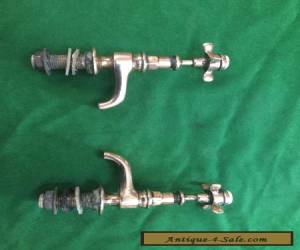 Item Pair of vintage brass taps for Sale