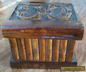 Item Vintage wooden secret lock box for Sale