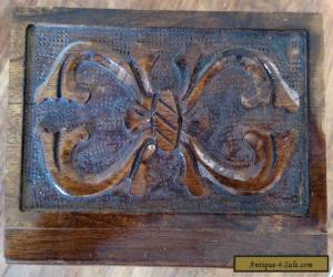 Item Vintage wooden secret lock box for Sale