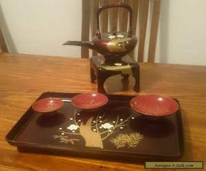 Item Ornamental Japanese tea set for Sale