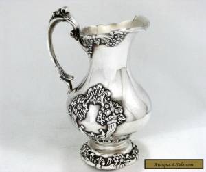 Item 1975 VICTORIAN ROCOCO REVIVAL KING FRANCIS REED & BARTON SYRUP PITCHER CREAMER  for Sale