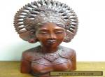 Vintage antique Balinese Woman carved nude sculpture exceptional quality  for Sale