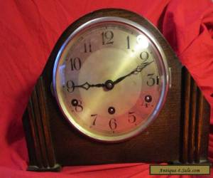 Item Vintage FHS Westminster Chiming Mantel Clock. for Sale