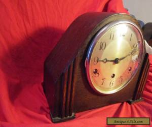 Item Vintage FHS Westminster Chiming Mantel Clock. for Sale