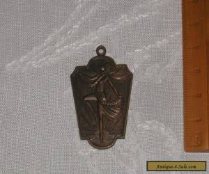 Item ART DECO BRONZE DANCE PRIZE MEDALLION BLACKPOOL WINTER GARDENS for Sale