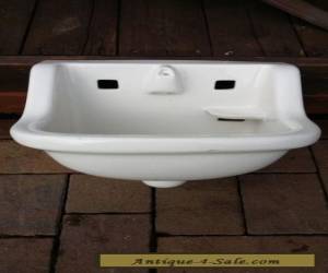 Item Vintage White Old County Jail House Prison Porcelain American Standard Sink for Sale