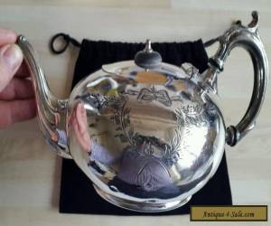 Item Vintage Antique EPBM Silver Teapot  Made In England Victorian.  for Sale