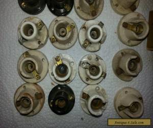 Item Lot of 20 Leviton Edison Style Ceramic Light Sockets  for Sale