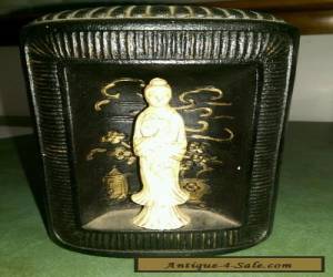 Item Beautiful Antique Chinese figure bookend for Sale