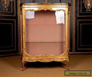 Item O-93 Flamboyant french Cabinet Middle 19. Jhd for Sale
