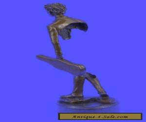 Item Johann Strauss Art Deco Bronze Abstract Sculpture Statue Signed Original Figure for Sale