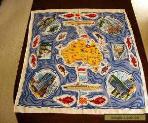 Item Vintage Linen Tablecloth  for Sale