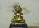 Antique Gold Buddha Statuette Thailand Ayutthaya 200 yrs or older for Sale