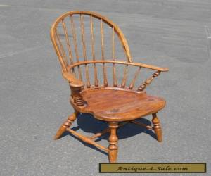 Item Antique Vintage WINDSOR STYLE ACCENT CHAIR ~ Farmhouse Chic French Country for Sale
