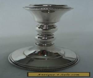 Item LARGE CONTINENTAL ANTIQUE c1920 SOLID / STERLING SILVER CANDLESTICKS for Sale