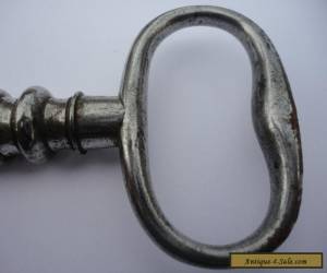 Item georgian strong box key with dust cap for Sale