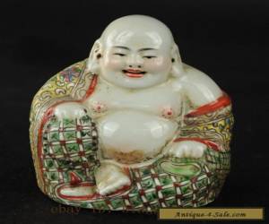 Item China's collection of ancient hand painted porcelain Buddha for Sale
