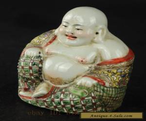 Item China's collection of ancient hand painted porcelain Buddha for Sale