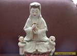 Chinese Porcelain Kwan Yin with Kids for Sale